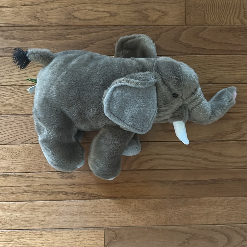 🐘 WILD REPUBLIC Gray Elephant Stuffed Animal stuffie kids toy - Picture 3 of 9